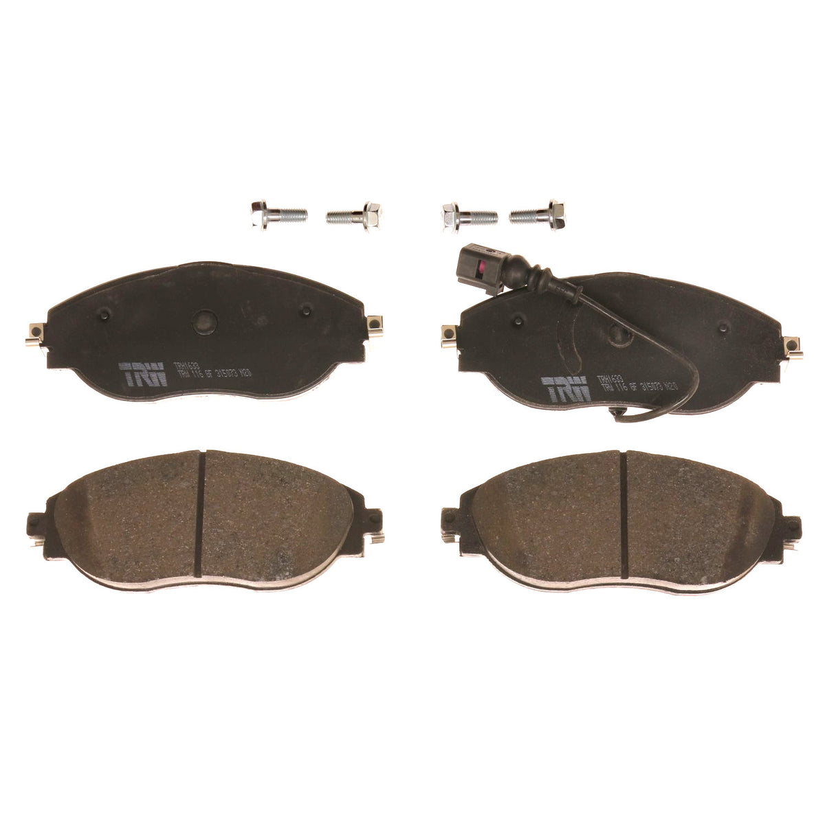 ルポGTI TRWブレーキパッドGDB1048 GDB1330 Front Disc Brake Pad Set for Volkswagen GTI 2015 - 2021 TRW Pro
