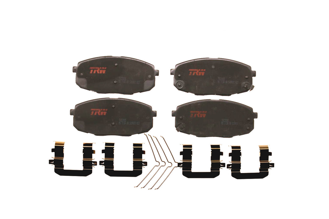 Front Disc Brake Pad Set for Kia Soul 2017 - 2019 TRW  Ultra TXC2035