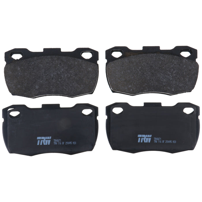Front Disc Brake Pad Set for Land Rover Defender 90 1994 - 1995 TRW  Pro TRH0671