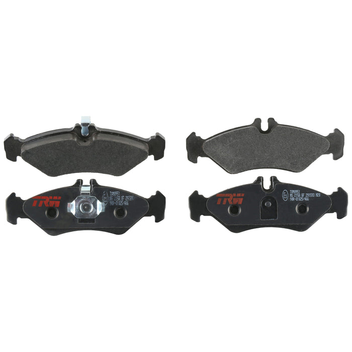 Rear Disc Brake Pad Set for Freightliner Sprinter 2500 2002 - 2005 TRW  Ultra TXM0951