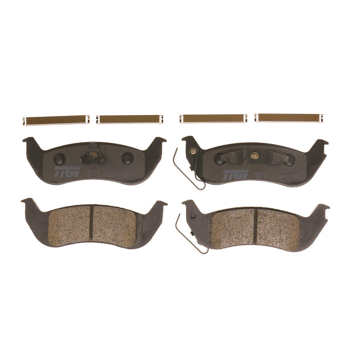 Rear Disc Brake Pad Set for Ford Crown Victoria 2003 - 2011 TRW  Pro TRC1040