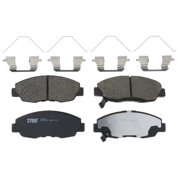Front Disc Brake Pad Set for Honda Civic 2012 - 2015 TRW  Pro TRC1578