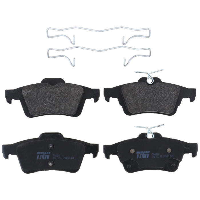 Rear Disc Brake Pad Set for Ford Escape 2013 - 2016 TRW  Pro TRH1564