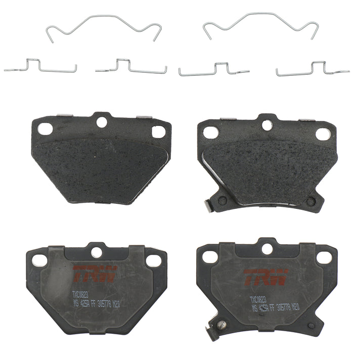 Rear Disc Brake Pad Set for Toyota Matrix 2003 - 2008 TRW  Ultra TXC0823