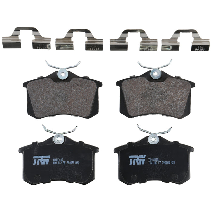 Rear Disc Brake Pad Set for Volkswagen Jetta 1994 - 2005 TRW  Pro TRH0340A