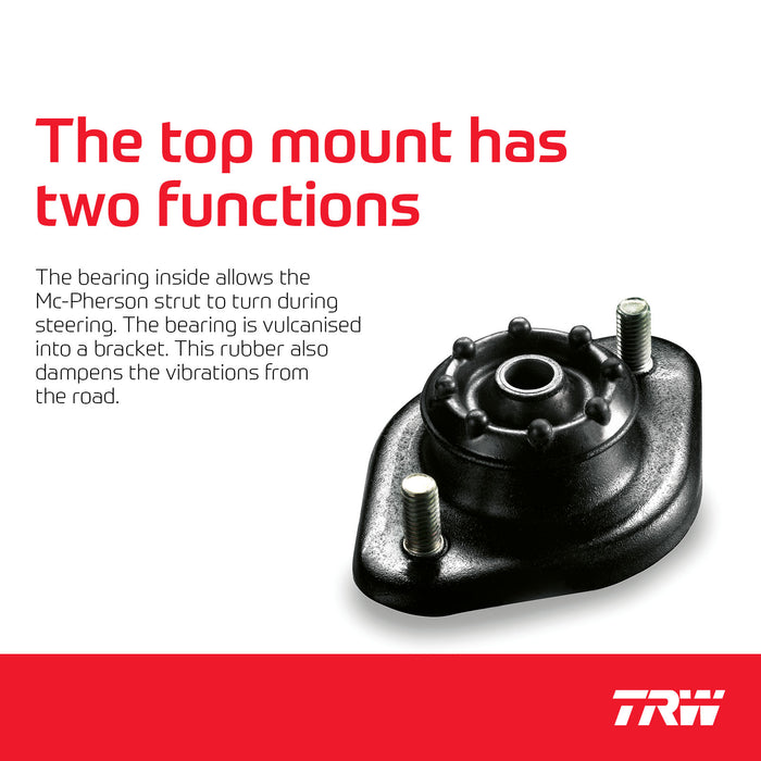 Front Right Suspension Strut Mount for Nissan Cube 2009 - 2014 TRW JSB4980S