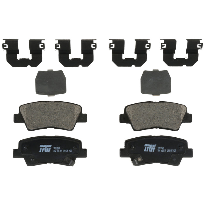 Rear Disc Brake Pad Set for Hyundai Tucson 2016 - 2018 TRW  Pro TRC1848