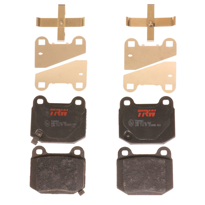 Rear Disc Brake Pad Set for Nissan 350Z 2003 - 2005 TRW  Ultra TXH0961