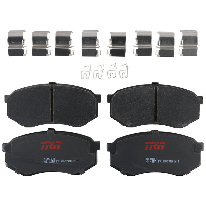 Front Disc Brake Pad Set for Toyota Tacoma 1995 - 2004 TRW  Ultra TXC0433