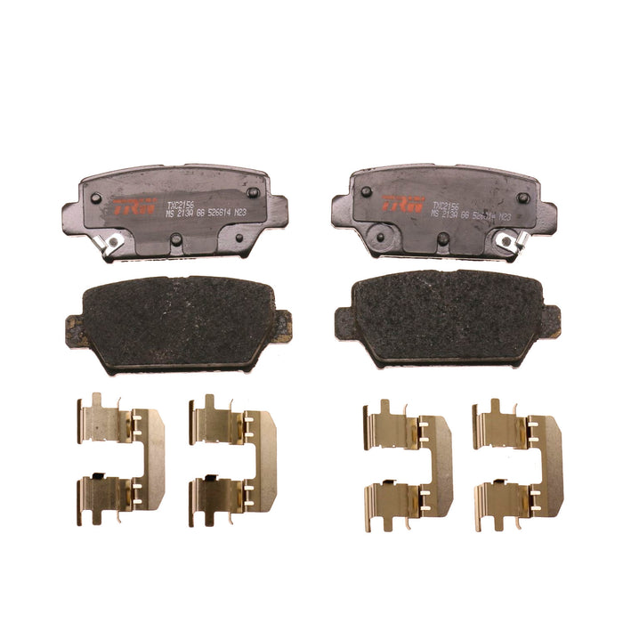 Rear Disc Brake Pad Set for Mitsubishi Eclipse Cross 2018 TRW  Ultra TXC2156