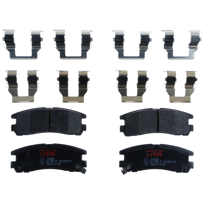 Rear Disc Brake Pad Set for Mitsubishi Eclipse 1995 - 2012 TRW  Ultra TXC0383