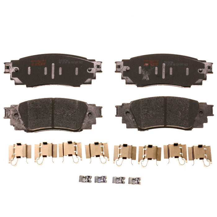 Rear Disc Brake Pad Set for Toyota Camry 2018 - 2023 TRW  Ultra TXC1879A