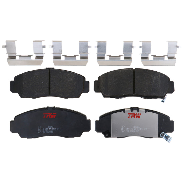 Front Disc Brake Pad Set for Honda Accord 2003 - 2010 TRW  Ultra TXC0787