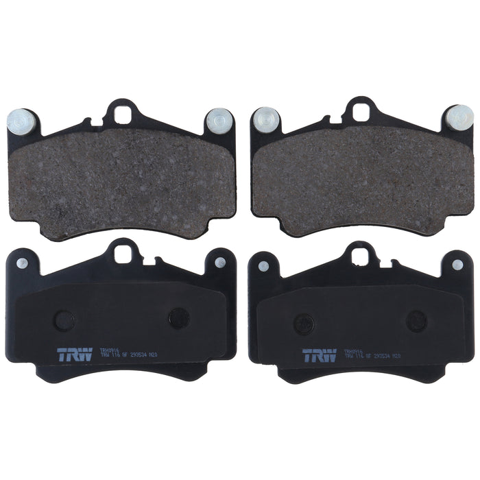 Front Disc Brake Pad Set for Porsche 911 2001 - 2012 TRW  Pro TRH0916