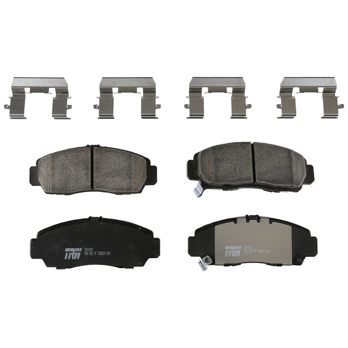Front Disc Brake Pad Set for Honda Accord 2003 - 2010 TRW  Pro TRC0787