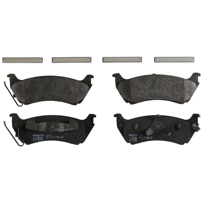Rear Disc Brake Pad Set for Mercedes-Benz ML320 1998 - 1999 TRW  Pro TRH0761