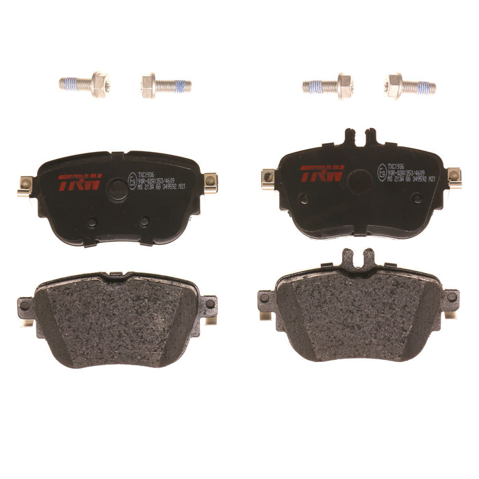 Rear Disc Brake Pad Set for Mercedes-Benz E300 2017 - 2019 TRW  Ultra TXC1936