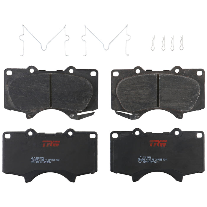 Front Disc Brake Pad Set for Toyota Tacoma 2005 - 2023 TRW  Ultra TXC0976