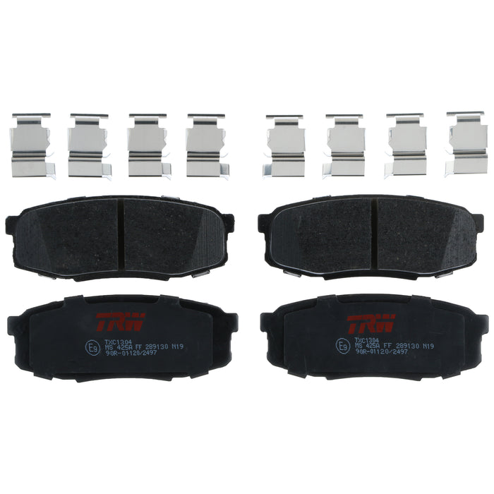 Rear Disc Brake Pad Set for Toyota Tundra 2007 - 2021 TRW  Ultra TXC1304