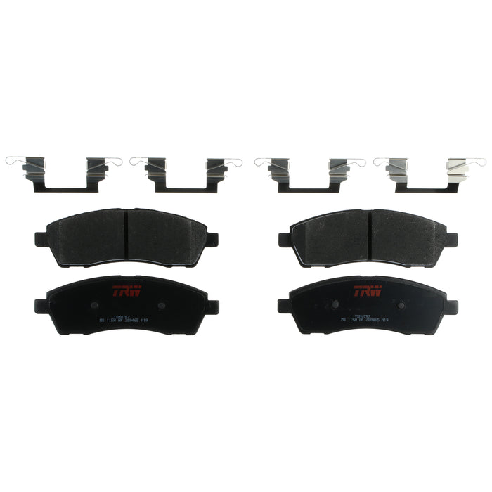 Rear Disc Brake Pad Set for Ford F-250 Super Duty 1999 - 2004 TRW  Ultra TXM0757