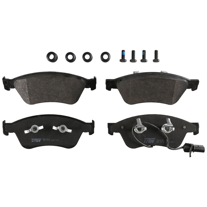 Front Disc Brake Pad Set for Audi A8 Quattro 2004 - 2005 TRW  Pro TRH1024ES