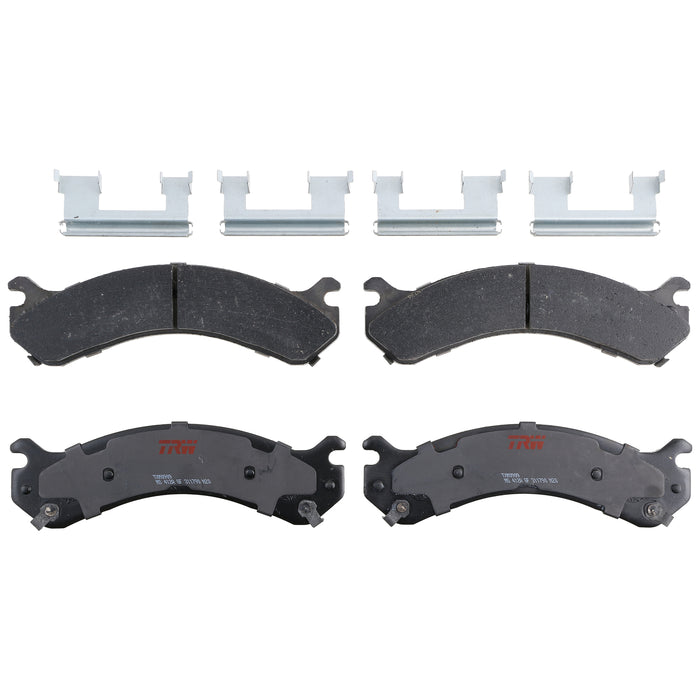 Rear Disc Brake Pad Set for Chevrolet Silverado 3500 2001 - 2006 TRW  Ultra TXM0909