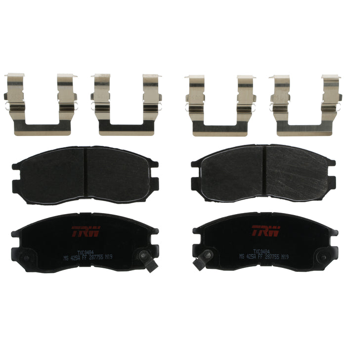 Front Disc Brake Pad Set for Mitsubishi Eclipse 1990 - 2001 TRW  Ultra TXC0484