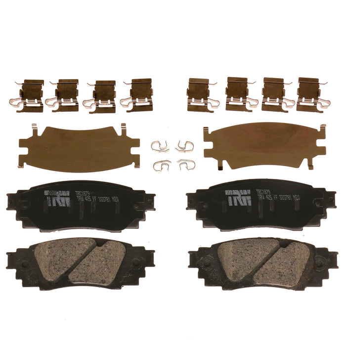 Rear Disc Brake Pad Set for Lexus RX350 2016 - 2022 TRW  Pro TRC1879