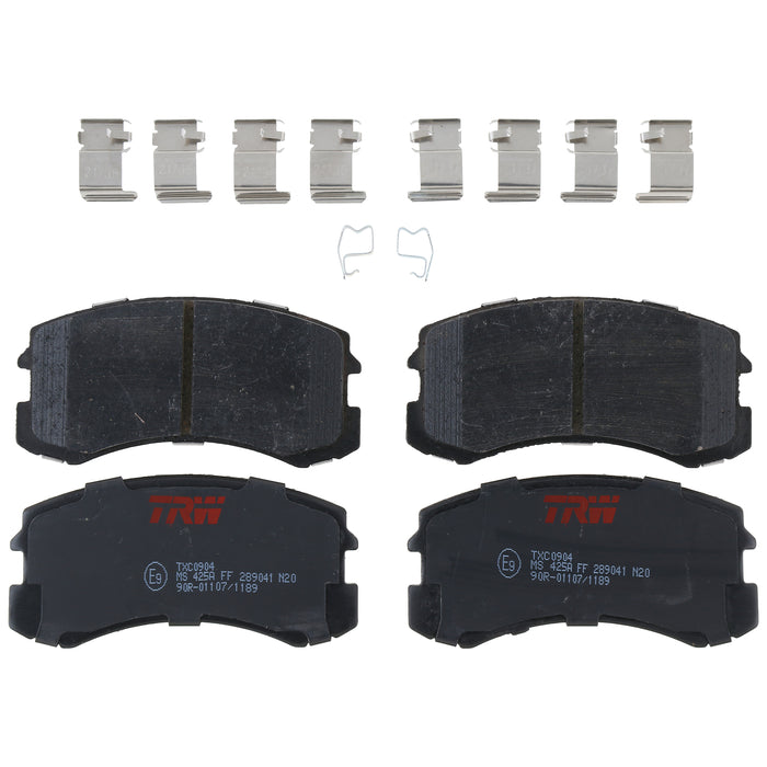 Front Disc Brake Pad Set for Mitsubishi Lancer 2002 - 2007 TRW  Ultra TXC0904
