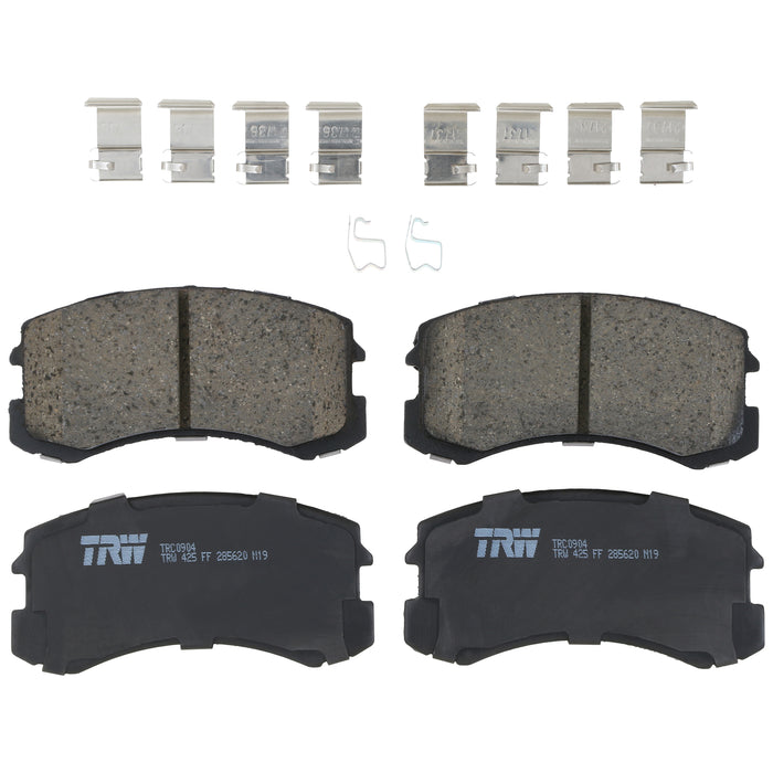 Front Disc Brake Pad Set for Mitsubishi Lancer 2002 - 2007 TRW  Pro TRC0904