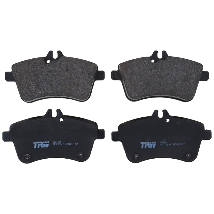 Front Disc Brake Pad Set for Mercedes-Benz B200 2008 TRW  Pro TRH1357