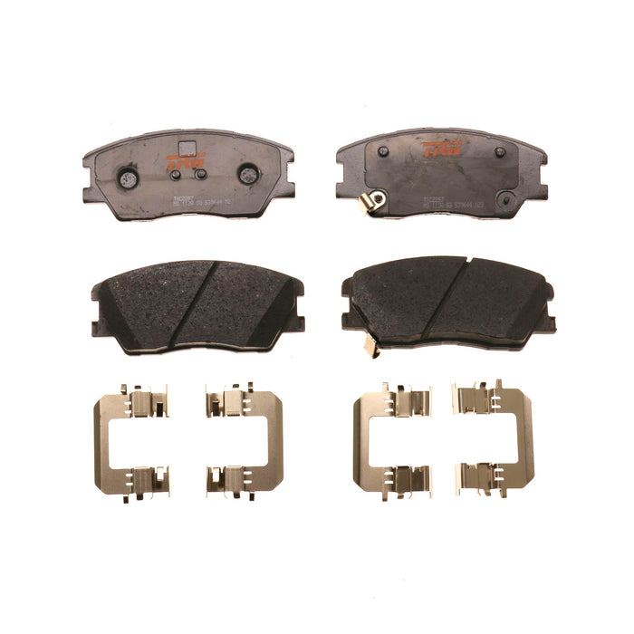 Front Disc Brake Pad Set for Kia Soul 2020 - 2022 TRW  Ultra TXC2287