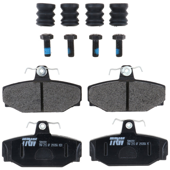 Rear Disc Brake Pad Set for Volvo V70 1998 - 1999 TRW  Pro TRM0391