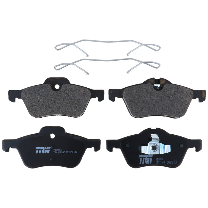 Front Disc Brake Pad Set for Mini Cooper 2002 - 2008 TRW  Pro TRM0939