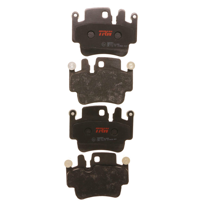 Rear Disc Brake Pad Set for Porsche 911 2003 - 2004 TRW  Ultra TXH0993