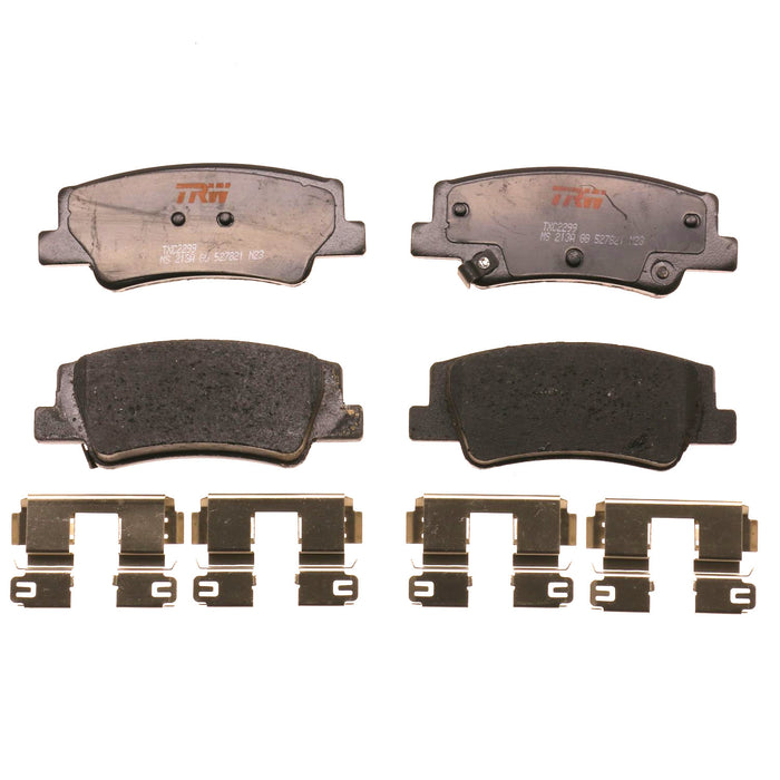 Rear Disc Brake Pad Set for Hyundai Sonata 2020 - 2023 TRW  Ultra TXC2299
