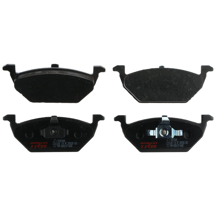 Front Disc Brake Pad Set for Volkswagen Jetta 2011 - 2015 TRW  Ultra TXH0768A