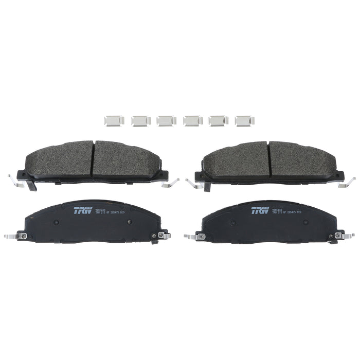 Rear Disc Brake Pad Set for Ram 2500 2011 - 2018 TRW  Pro TRM1400