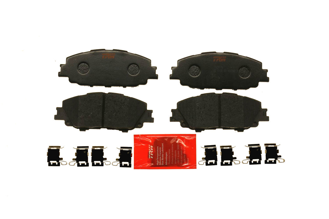 Front Disc Brake Pad Set for Toyota Corolla 2019 - 2023 TRW  Ultra TXC2176