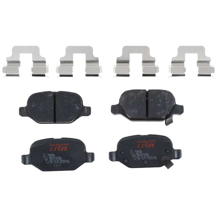 Rear Disc Brake Pad Set for Fiat 500 2012 - 2019 TRW  Ultra TXH1569