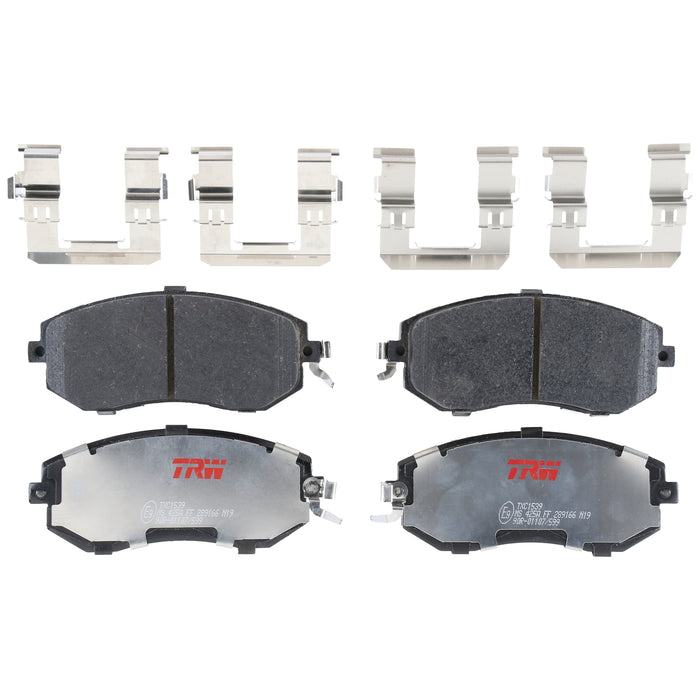 Front Disc Brake Pad Set for Scion FR-S 2013 - 2016 TRW  Ultra TXC1539