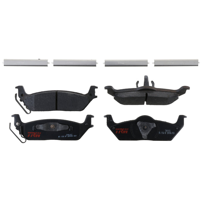 Rear Disc Brake Pad Set for Ford F-150 2004 - 2009 TRW  Ultra TXM1012