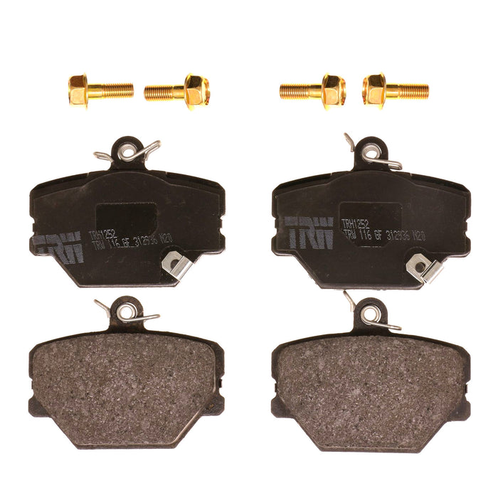 Front Disc Brake Pad Set for Smart Fortwo 2008 - 2016 TRW  Pro TRH1252