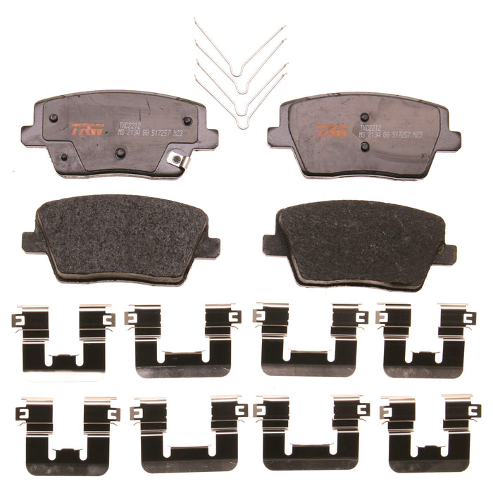 Rear Disc Brake Pad Set for Hyundai Veloster N 2019 - 2020 TRW  Ultra TXC2212