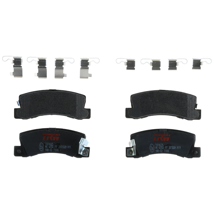 Rear Disc Brake Pad Set for Toyota Camry 1988 - 1999 TRW  Ultra TXC0325