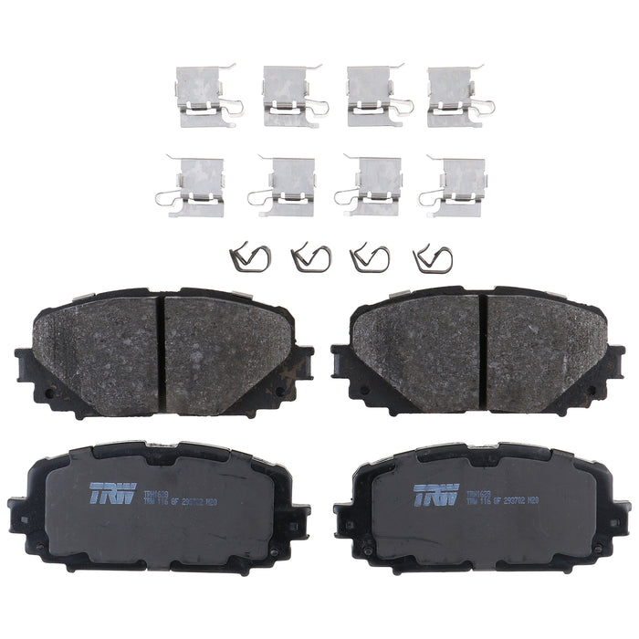 Front Disc Brake Pad Set for Toyota Yaris 2012 - 2018 TRW  Pro TRH1628