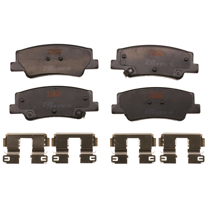 Rear Disc Brake Pad Set for Hyundai Sonata 2020 - 2023 TRW  Ultra TXC2299