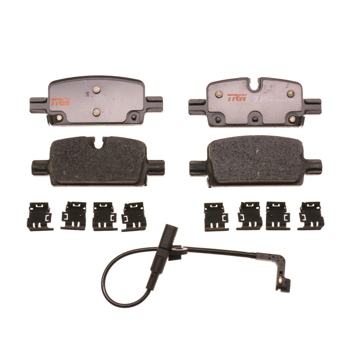 Rear Disc Brake Pad Set for Chevrolet Silverado 1500 2019 - 2022 TRW  Ultra TXC2174