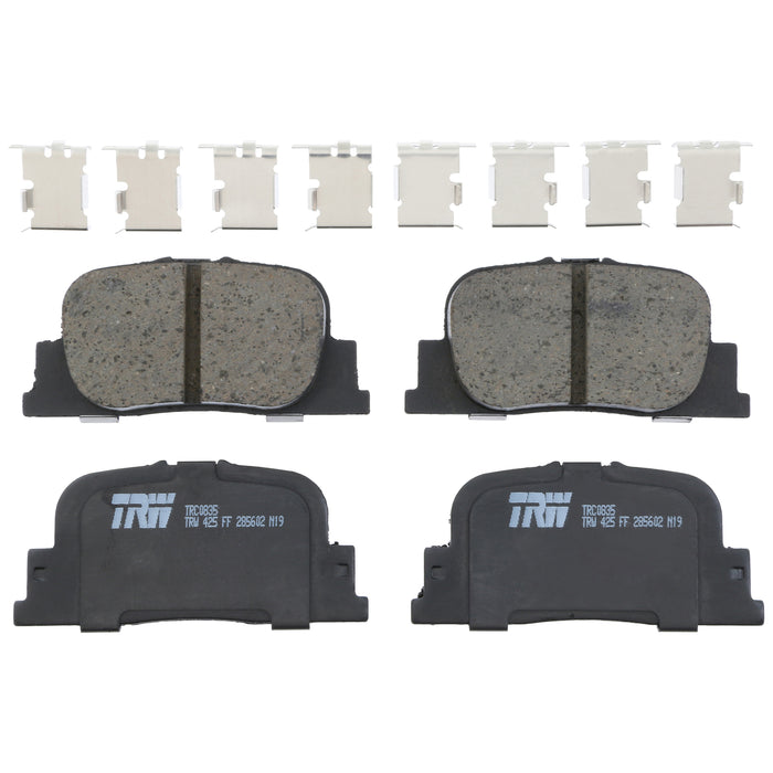 Rear Disc Brake Pad Set for Scion tC 2005 - 2010 TRW  Pro TRC0835
