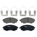 Disc Brake Pad Set TRW TRC0700